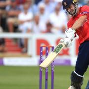 Essex's Ryan ten Doeschate made a half-century, but his departure turned the game in favour of Somerset. Photo: PA