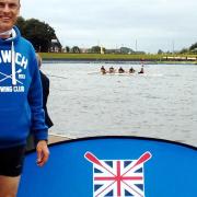 Ipswich rower Tom Day took silver at the National Masters Championships