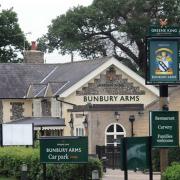 The Bunbury Arms in Great Barton has been closed
