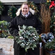 Emma's Florist at the Saints Christmas fayre in 2021. The fayre will be returning on November 27 this year.
