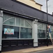 Signs for Bar A to Z have gone up in Ipswich