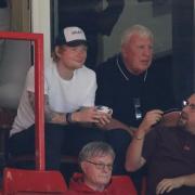 Ed Sheeran watches on as Ipswich Town play Charlton