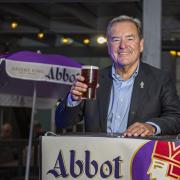 Jeff Stelling hosted an evening at the White Horse in Sudbury
