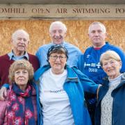 The team of the Broomhill Pool Trust which has been campaigning to restore the pool for over two decades. Image: Charlotte Bond