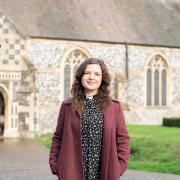 Rev. Sophie Cowan at St Mary Stoke, Ipswich