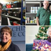 Food banks across Suffolk are seeing as much as a 75% increase in the number of users as a challenging winter continues to bite