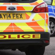 A road was closed as emergency services are at the scene of a serious road traffic collision near Brandon