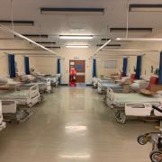Increased pressure on healthcare services in Suffolk has prompted a new 'escalation area' to be constructed in Ipswich Hospital.