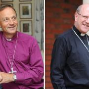 Bishop of Dunwich Mike Harrison and Bishop of St Edmundsbury and Ipswich Diocese Martin Seeley.