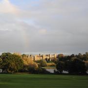 Framlingham Castle has been named one of the most romantic landmarks in the UK