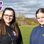 Two female painting and decorating students from Ipswich are hoping to inspire other women to join the construction industry, as part of a rallying call for International Women's Day.