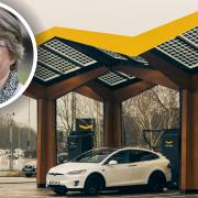 An electric vehicle charging station in Martlesham officially opened, Fastned