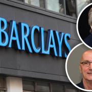 Town leaders say the closure of Barclays banks in Mildenhall and Newmarket is a 'sign of the times' and they hope the buildings won't be turned into flats or fall into disrepair.