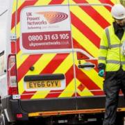 Hundreds of homes are without power across Suffolk