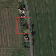 The site of the proposed home in Cretingham. Credit: Google Maps