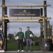 Hugo and Paul Dobson of The Golf Centre at Stonham Barns Park