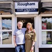 A Haverhill couple who 'fell in love' with a Suffolk village post office and store have decided to take it over when the previous owners retired after 12 years at the helm.