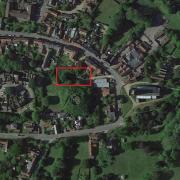 The proposals seek to establish the dwellings on land behind 50 Church Street in Eye. Credit: Google Maps