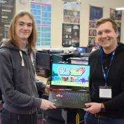 A double BAFTA nominee has teamed up with students at a Suffolk college to develop an exciting new game.