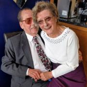Caryl Mclaren with her husband Frank, known as 'Pops,' died following an assault at Ipswich Hospital