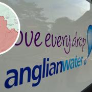 A number of west Suffolk homes are without water this morning