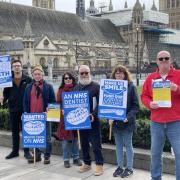 Dental campaigners from Toothless in England