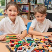 Orford Primary School and Bramfield Church of England Primary School won the LEGO® competition, Charlotte Bond