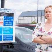 Megan Reynard, a 35-year-old teacher, is calling for new signs to be added to Arc-Cattlemarket car park