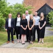 The team at chartered financial planning firm Kingsfleet, one of the finalists for the Small Business of the Year award