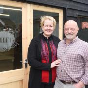 Lesley Austin and Ken Dunn of The Shed in Sproughton
