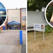 Hadleigh High, East Bergholt High, Claydon High and Farlingaye High School in Suffolk that were identified as having RAAC, welcomed students back on site, Newsquest
