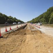National Highways is improving the A14 at Haughley.