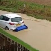 Villagers in Hundon have been left stranded