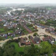 Many parts of Suffolk are flooded due to Storm Babet