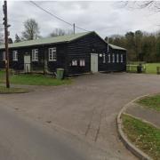 Ousden Village Hall which will be demolished and rebuilt