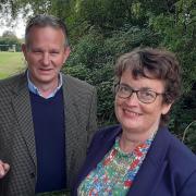 Andy Mellen and Rachel Eburne are leading Mid Suffolk council.
