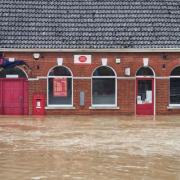 The sorting office was forced to move when Framlingham Post Office's Riverside premises was flooded during Storm Babet