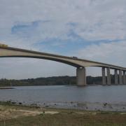 The Orwell Bridge could be closed for 24 hours if the high winds persist.