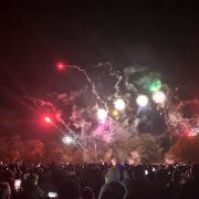 Watch as fireworks from around the county entertain thousands