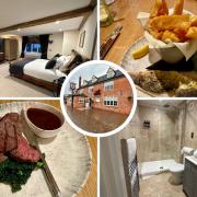 We stayed in one of the new luxury rooms just opened at The Lion in East Bergholt