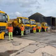 The gritting team is ready to head out across Suffolk this evening