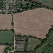 The Harrisons Lane site in Halesworth where the 190 homes are set to be built