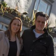 Gary Addison and his wife Ashley, the current owners of The White Horse in Sudbury