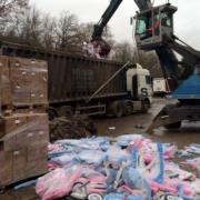 The unsafe goods were seized at the Port of Felixstowe