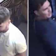 Police would like to speak to two people after a woman was sexually assaulted in Colchester