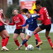 Ipswich Town Women exited the FA Cup in the fourth round as Championship high-flyers Charlton won 4-1