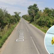 A driver, a man aged in his 20s, remains in hospital following a crash near Blythburgh.