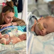 Rebecca Murcott gave birth to baby Albie on Boxing Day, and three days later he was diagnosed with Group B Strep meningitis.