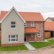 Otter’s Holt in Debenham is a collection of three and four-bedroom homes on the market through Savills with prices starting from £365,000