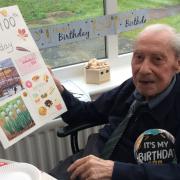 World War II Veteran Douglas Felgate has celebrated is 100th birthday